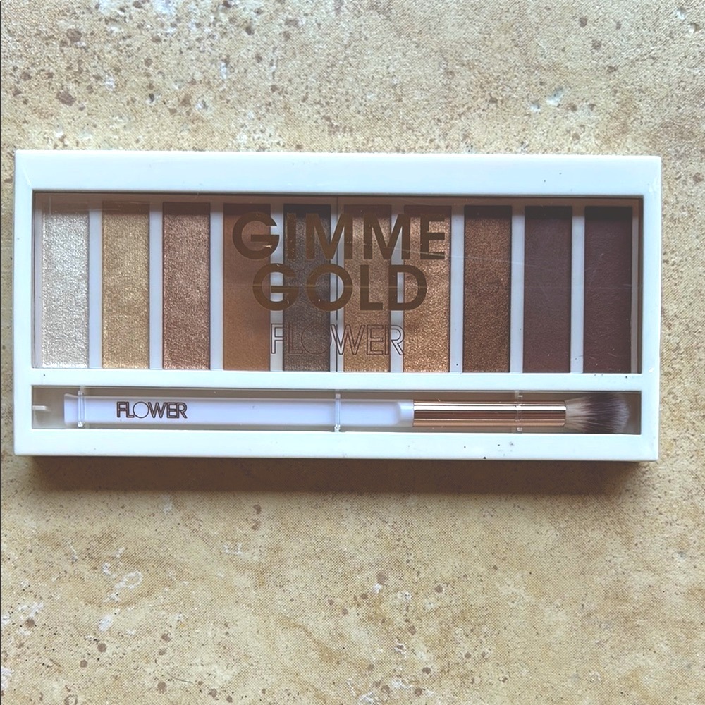 Gimme Gold Neutral Eyeshadow Palette - Gold and Brown Tones